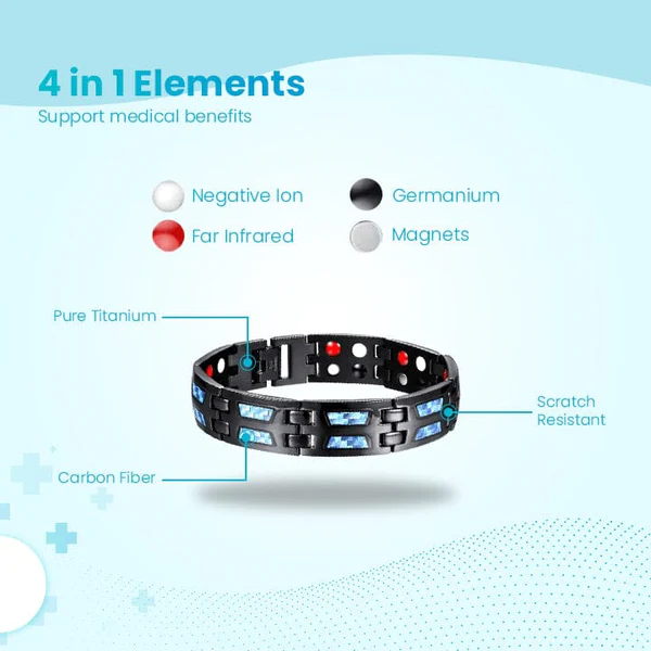 HyperCare™ Titanium Therapy Bracelet - Image 6