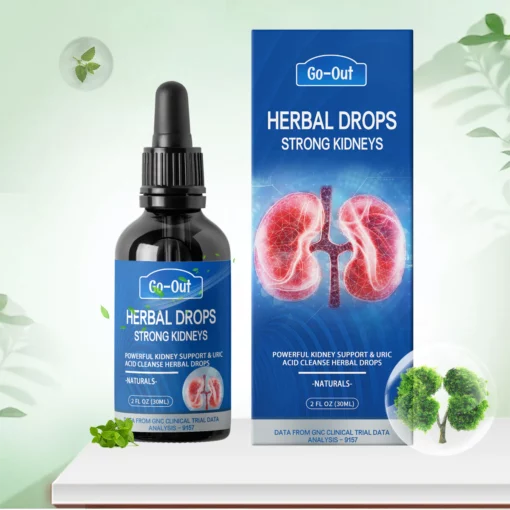 GoOut® Powerful Kidney Support & Uric Acid Cleanse Herbal Drops - Image 3