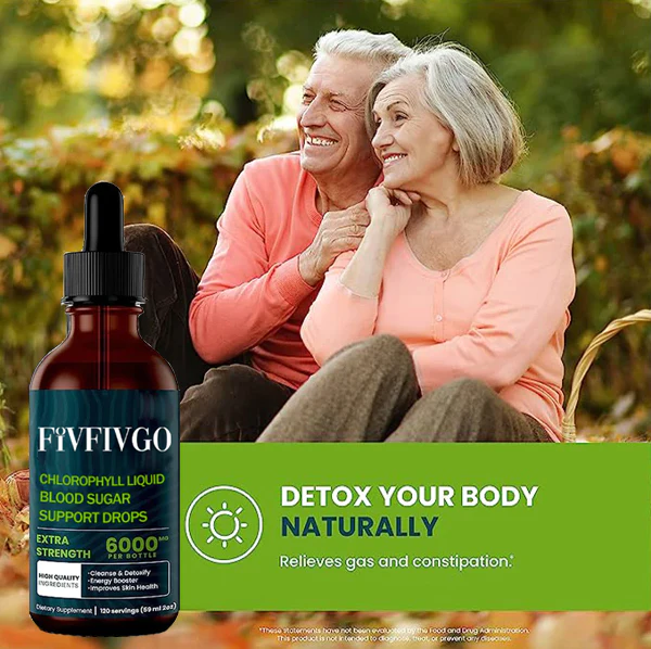 Fivfivgo™ Chlorophyll Liquid Natural Detox & Blood Sugar Support Drops - Image 4