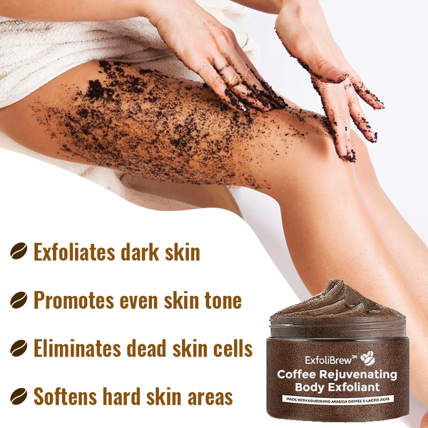 ExfoliBrew™ Coffee Rejuvenating Body Exfoliant - Image 2
