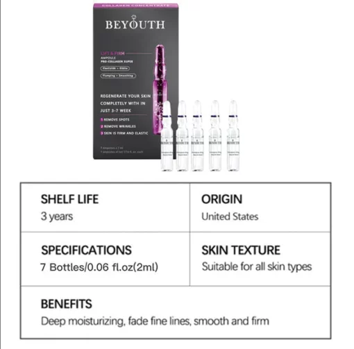 BeYouth™ Pro-Collagen and Ceramide Lifting Ampoule Serum - Image 6