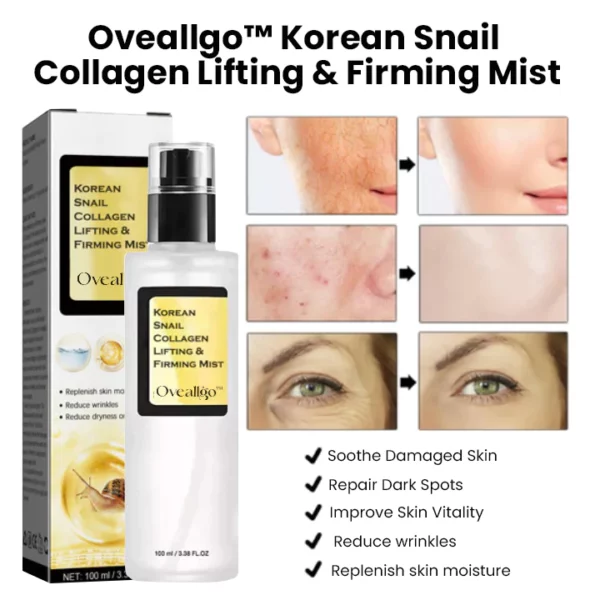 Oveallgo™ Korean Snail Collagen Lifting & Firming Mist - Image 3