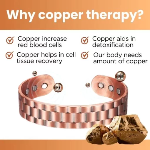 LiverAide™ Pure Copper Therapeutic Bracelet - Image 5