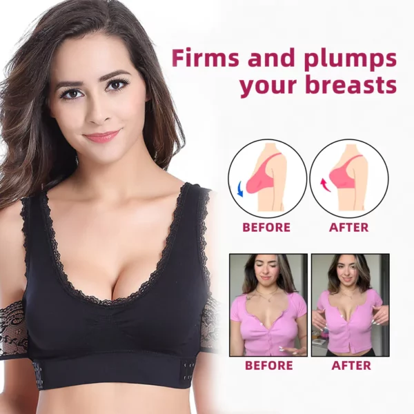 Tourmaline Shaping Wireless Silky Bra - Image 7