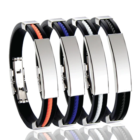 Oveallgo™ Apus Ion Therapeutic SugarDown Titanium Wristband - Image 4