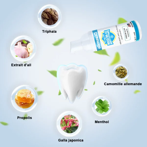 Diasimle™ Mousse Blanchissante Super Pure à base de Plantes pour la Réparation des Dents et de la Bouche - Image 5