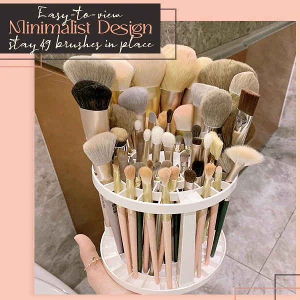 Makeup Brush Organizer Storage Rack - Image 3