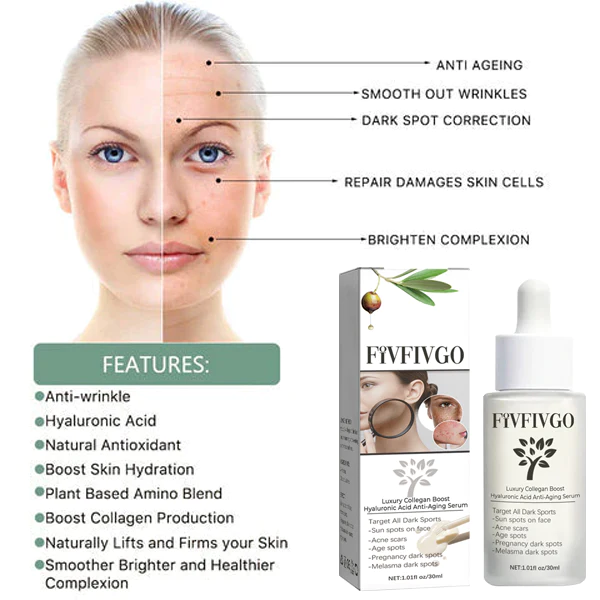 Fivfivgo™ Luxury Collegan Boost Hyaluronsäure-Anti-Aging-Serum - Image 5
