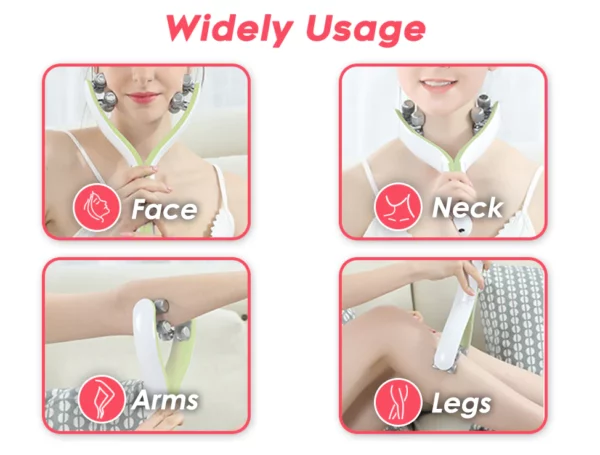 flysmus™ EMS V Shape Microcurrent Rolling Device - Image 3