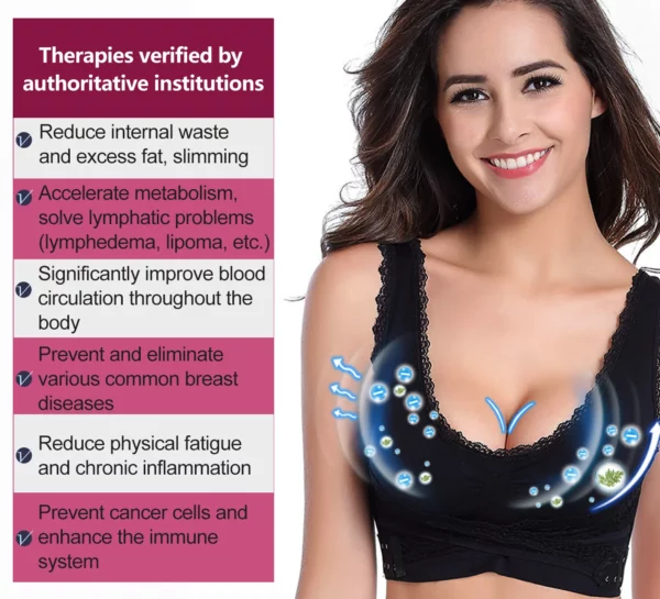 Tourmaline Shaping Wireless Silky Bra - Image 5