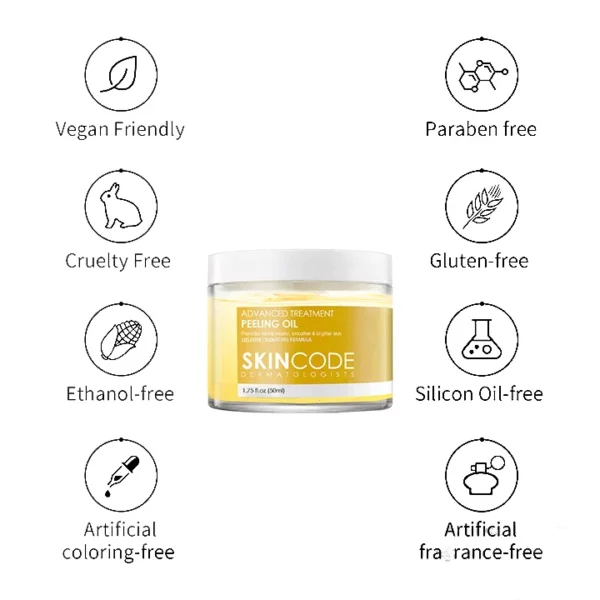 SKINCODE™ Body Exfoliate Peeling Oil - Image 3