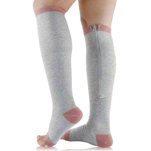 Zipper Compression Socks - Image 3