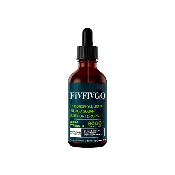 Fivfivgo™ Chlorophyll Liquid Natürliche Detox- und Blutzucker-Unterstützungstropfen - Image 8
