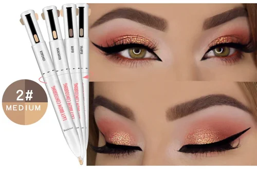 🔥🔥4 in 1 Brow Contour Highlight Pen - Image 2