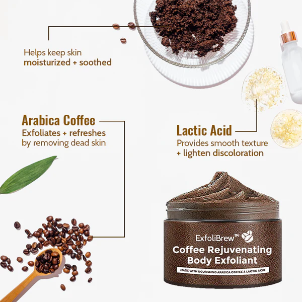 ExfoliBrew™ Coffee Rejuvenating Body Exfoliant - Image 4