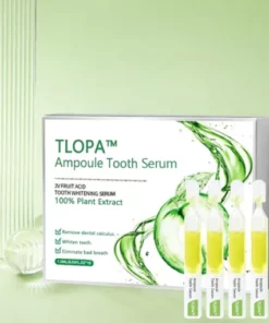 TLOPA Ampoule Toothpaste, Removal of tartar and plaque bacteria and various oral problems