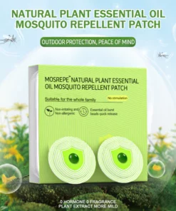 Mosrepe®Natural plant essential oil mosquito repellent patch