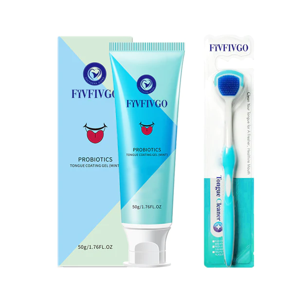 Fivfivgo™ Oral Hygiene Brush & Tongue Cleansing Gel