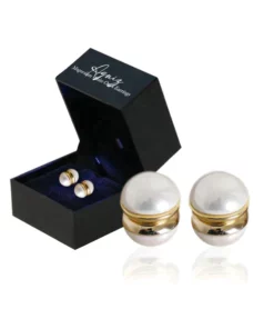 HOXE™Lymphvity MagneTherapy White Onyx Earrings
