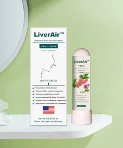 LiverAir® Nasal Inhaler(Liver Support & Detox ⭐⭐Clinical Liver Support)