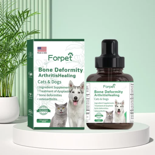 Forpet Pet Drops & Developmental Abnormalities – Bone Deformities – Osteoarthritis Healing Drops
