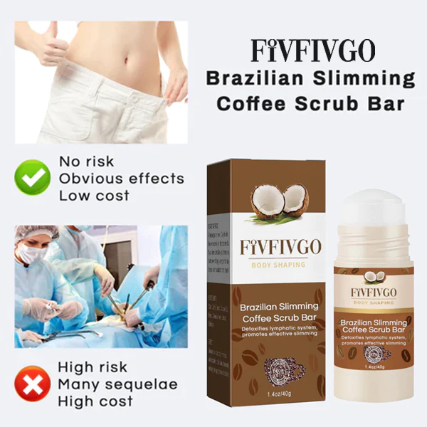 Fivfivgo™ Brazilian Slimming Coffee Scrub Bar - Image 4