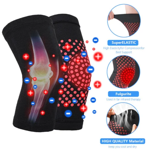 SfrCord® Fulgurite Ionic Body Shaping Stretch Knee Brace - Image 2