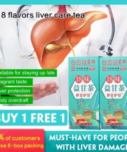 18 flavors liver care tea