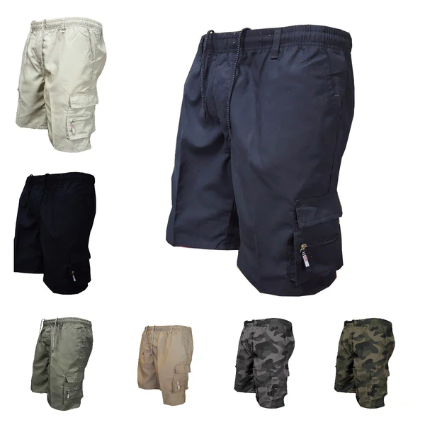 Zipper Pockets Hiking Athletic Running Shorts - Image 8