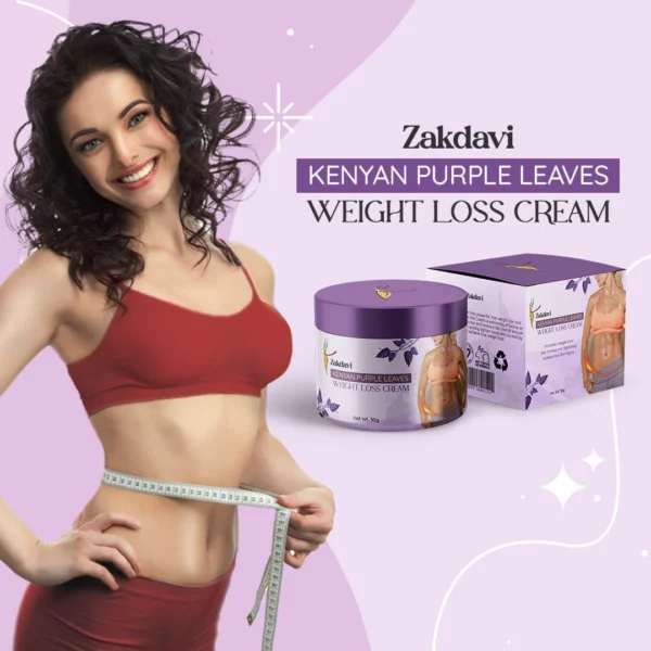 Copy of Zakdavi Kenyan Purple Leaves Weight Loss Cream - Image 2