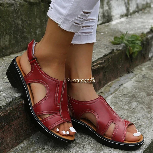 Jhizel™ Orthopaedic wedge sandals - Image 4