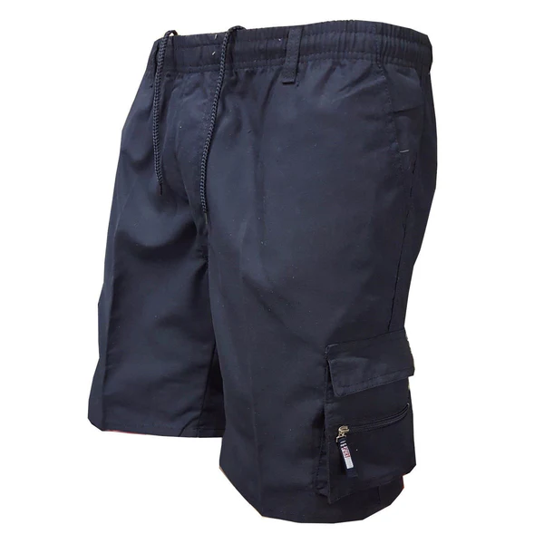 Zipper Pockets Hiking Athletic Running Shorts - Image 4