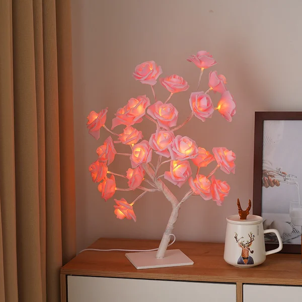 💕Forever Rose Tree Lamp - Image 3