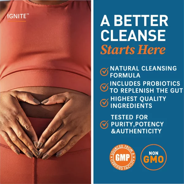 Ignite™ 7-Day Cleanse Advanced Intestinal Cleansing & Detox Dietary Supplement - Image 3