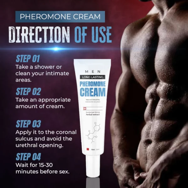 Men Long Lasting Pheromone Cream - Image 5