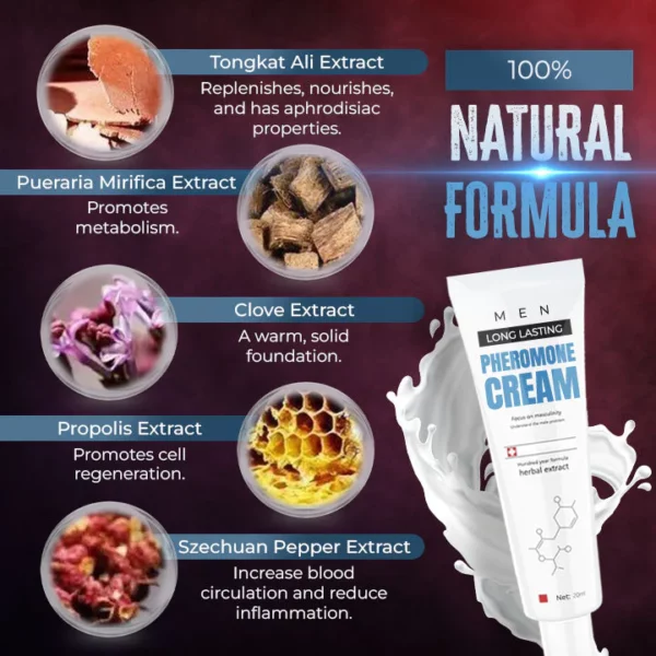 Men Long Lasting Pheromone Cream - Image 3