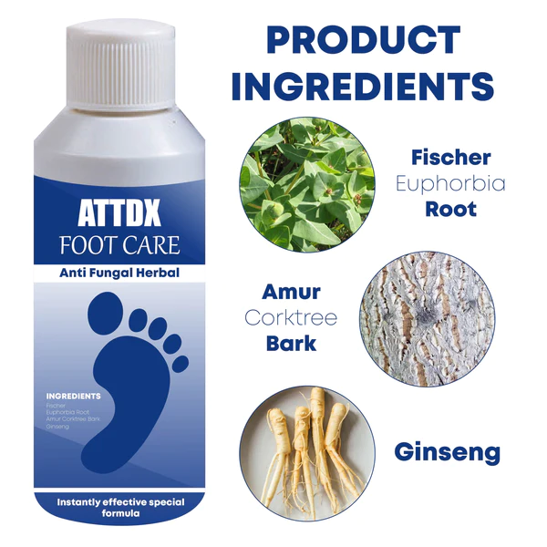 ATTDX FootCare AntiFungal HerbalBath Treatment - Image 2