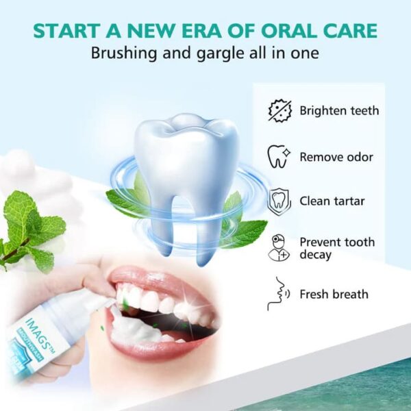 IMAGS™ Pure Herbal Teeth Whitening & Mouth Repair Mousse - Image 5