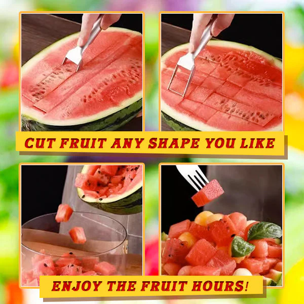Watermelon Fruit Fork Cutter - Image 3