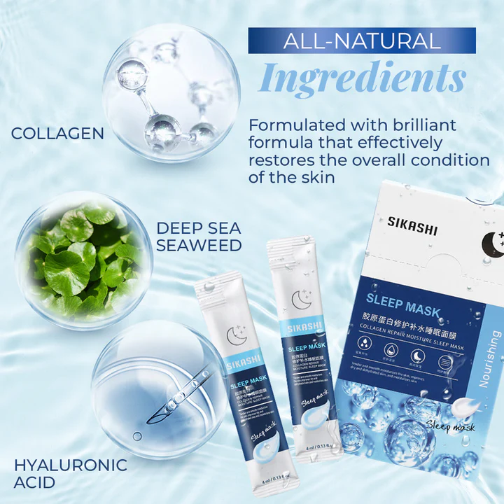 Anti-Aging Collagen Repair Wash-Free Sleeping Mask - Image 10