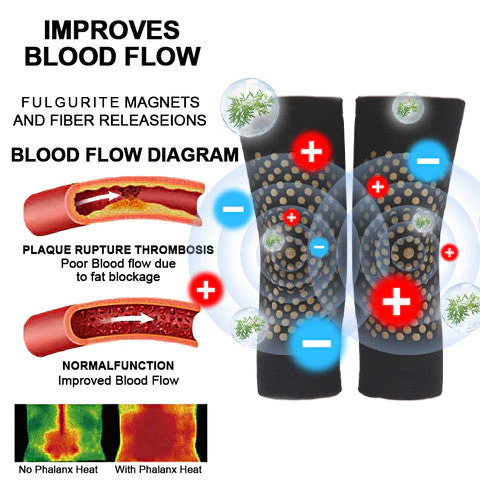 SfrCord® Fulgurite Ionic Body Shaping Stretch Knee Brace - Image 10