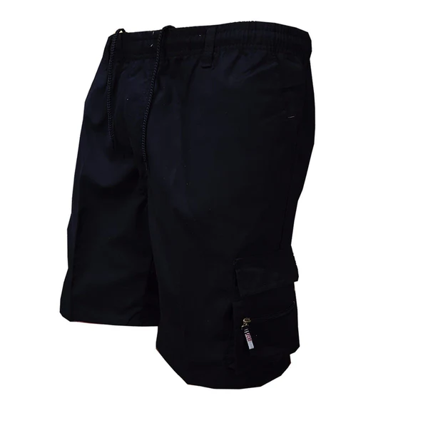 Zipper Pockets Hiking Athletic Running Shorts - Image 2