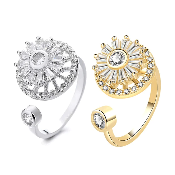 ZenSpinz Diamond Anti-Anxiety Ring - Image 4