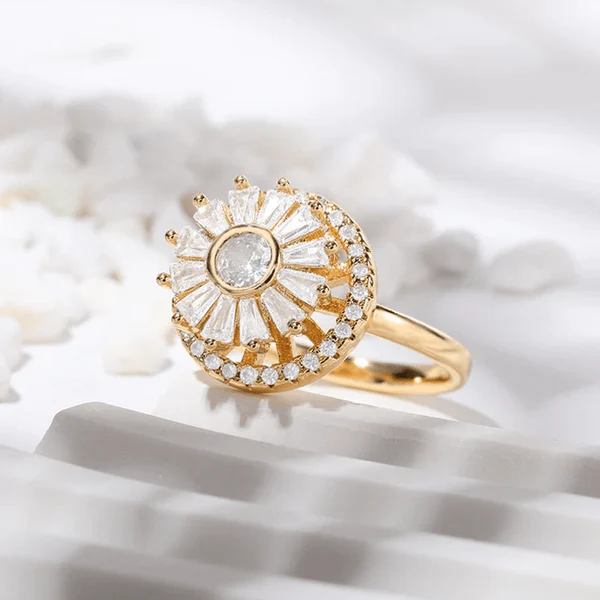 ZenSpinz Diamond Anti-Anxiety Ring - Image 3