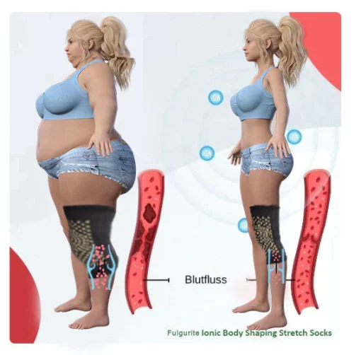 SfrCord® Fulgurite Ionic Body Shaping Stretch Knee Brace - Image 9