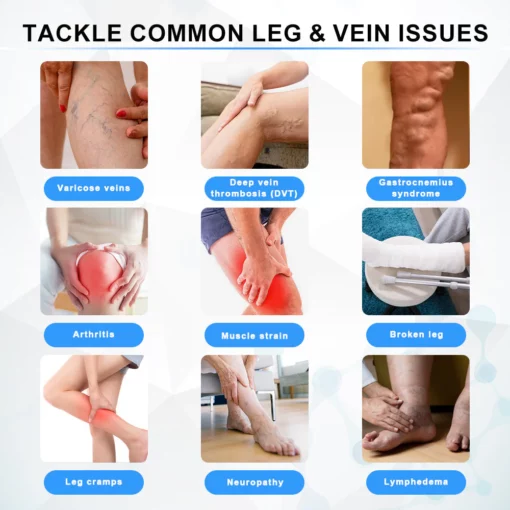 SfrCord® Fulgurite Ionic Body Shaping Stretch Knee Brace - Image 8