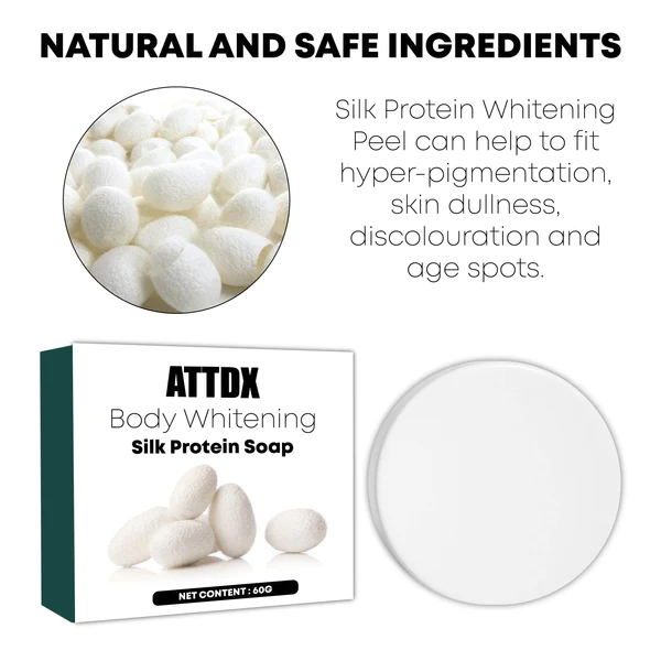 ATTDX BodyWhitening Silk Protein Soap - Image 4