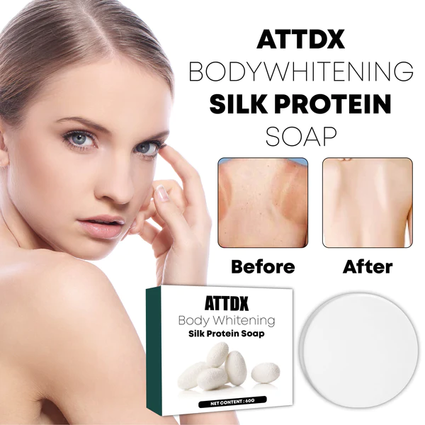 ATTDX BodyWhitening Silk Protein Soap - Image 2