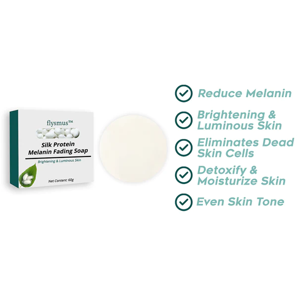 flysmus™ Seidenprotein-Melanin-Bleichseife - Image 5