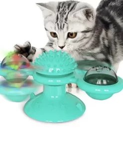 🔥BIG SALE - 50% OFF🔥🔥 Interactive Windmill Cat Toys with Catnip